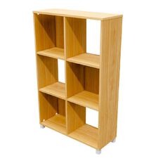 Zealand 6 Cube Cubby Tawa Multi-Coloured