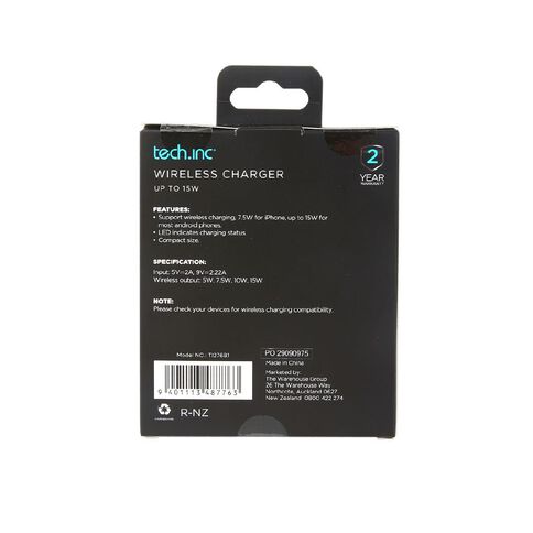 Tech.Inc Wireless Charger 5W