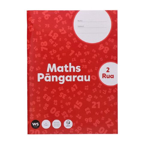 WS Senior Maths 2 Rua