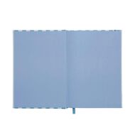 Uniti Clubhouse Notebook Casebound Striped Blue Light