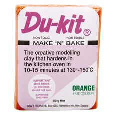 Du-kit Clay Orange Mid 50g