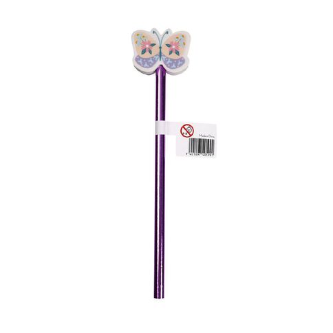 Kookie Butterfly Topper HB Pencil