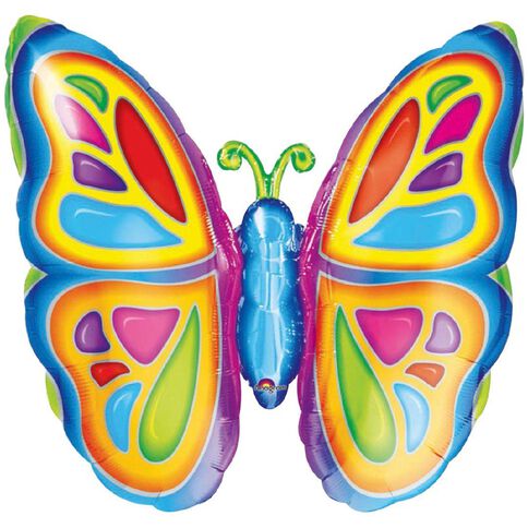 Amscan Supershape XL Bright Butterfly