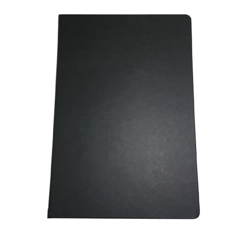 WS Hardcover PU Notebook Black A5