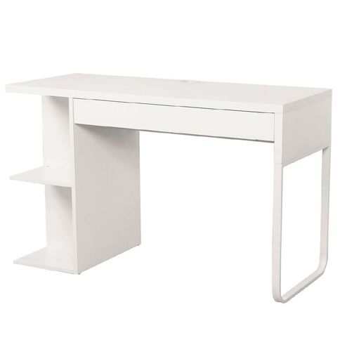 Workspace Moda Bookcase Desk White