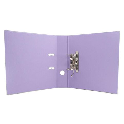 WS Lever Arch File Purple Mid