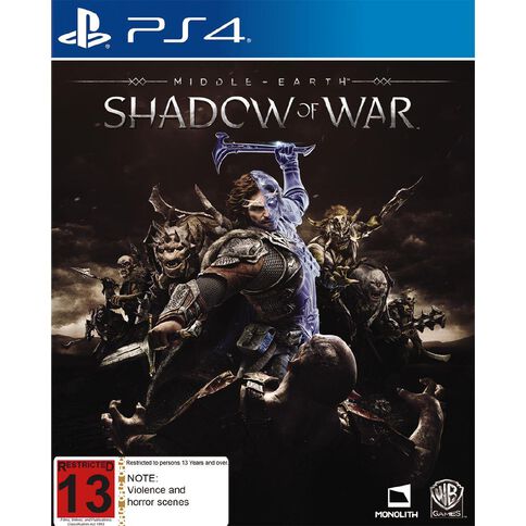 PS4 Shadow of War