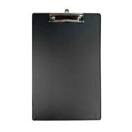 WS Clipboard Single PVC Black