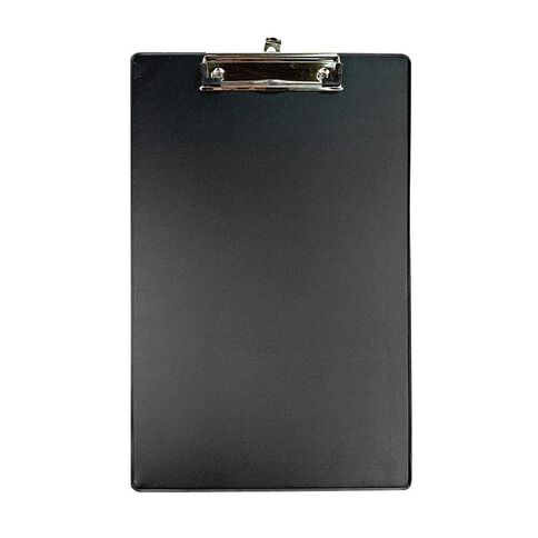 WS Clipboard Single PVC Black