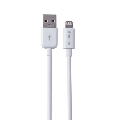 Tech.Inc Lightning Cable 2m White
