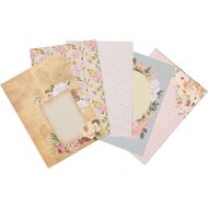 Uniti Designer Paper Pack A4 24 Sheet Floral