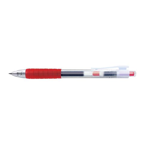 Faber-Castell Fast Gel 0.7mm Rollerball Pen Red Red Mid