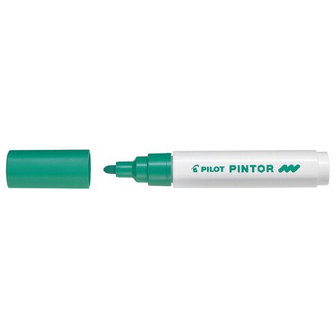 Pilot Pintor Marker Bullet Medium 4.5mm Tip Green