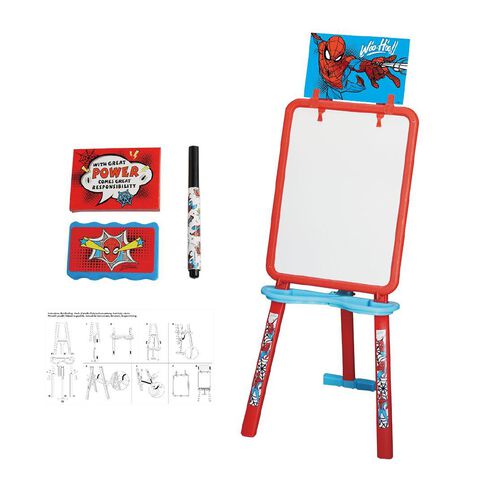 Spider-Man Art Easel With Colouring