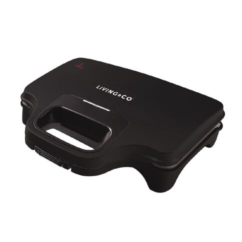 Living & Co Deep Dish Sandwich Maker Black