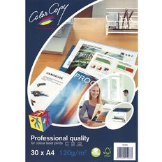 Color Copy Digital Laser Paper 120gsm A4 White 30 Pack