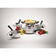 Living & Co Stainless Steel Cookware Set Stainless Steel 5 Pack