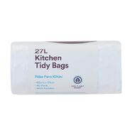 Living & Co 50% Plant-Based Kitchen Tidy Bag 27L 40 Pack
