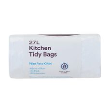 Living & Co 50% Plant-Based Kitchen Tidy Bag 27L 40 Pack