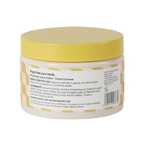 Poppi Body Scrub 370g - CARAMEL