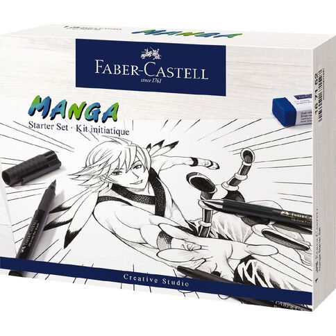 Faber-Castell Manga Starter Set Pitt Artist Pens