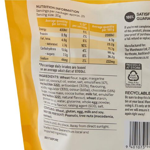Nice Chocolate Chip Cookies 500g