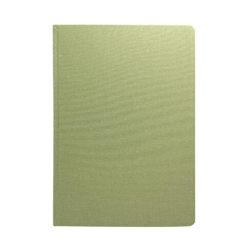 Uniti Stationery Linen A4 Sage A4 Notebook