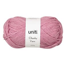Uniti Chunky Yarn Rose 100g