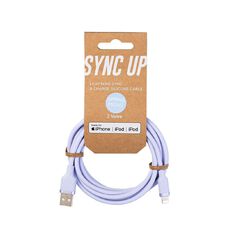 Spring Picnic Lightning Cable 2m Purple