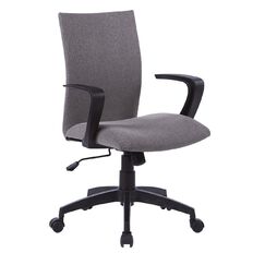 Workspace Lucas Chair Grey Mid