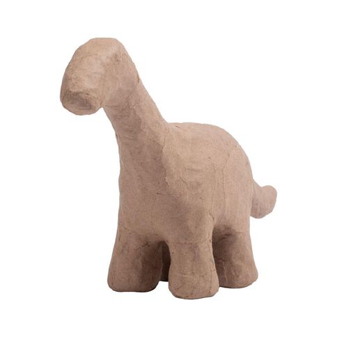 Paper Mache Dinosaur Approx L28 X W7.5 X H16.3cm 1pc Little Birdie