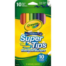Crayola Super Tip Markers 10 Pack