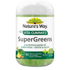 Nature's Way Adult Vita Gummies Greens 90s