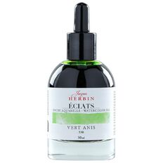 Jacques Herbin Eclats Watercolour Ink 530 50ml Anise Green Green