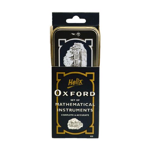 Helix Oxford Math Set 8 Piece Silver