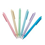Uniti Retractable Gel Pen Pastel 6 Pack