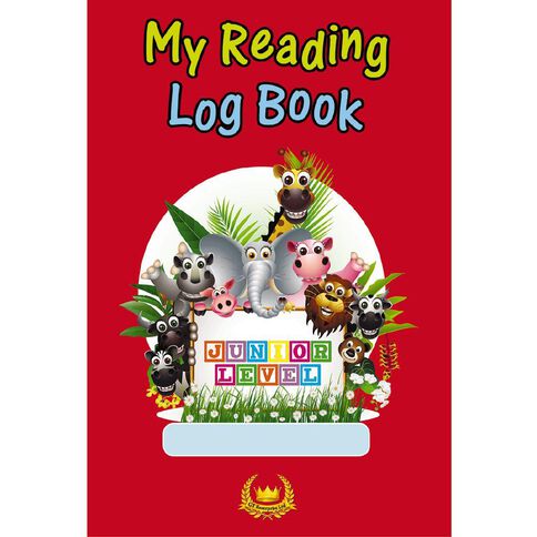 GT My Reading Log Junior Red Mid