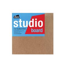 DAS Studio 3/4 Hardboard 8 x 8 Brown Mid