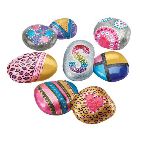 Shimmer n Sparkle Metallic Rock Art