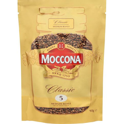 Moccona Classic Medium Roast Freeze Dried Refill 90g