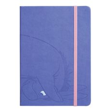 Disney Winnie the Pooh PU Notebook Purple Light A5