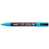 Uni Posca Marker 0.9-1.3mm Fine Blue Light
