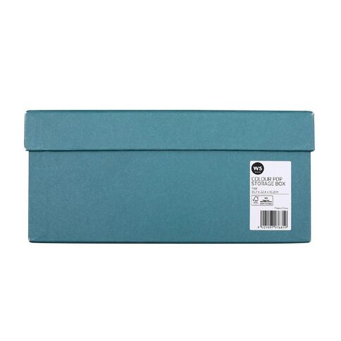 WS Colour Pop Storage Box Teal