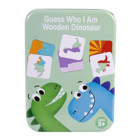 Guess Who I Am Wooden Puzzle Assorted