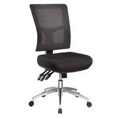Jasper J Enduro Chair with Alloy Base Charcoal