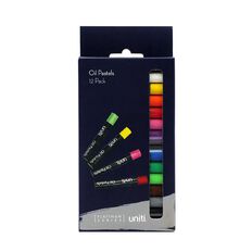 Uniti Platinum Oil Pastels 12 Pack