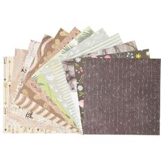 Uniti Neutral Designer Paper Pad 6in x 6in 24 Sheets