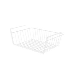 Living & Co Undershelf Basket 40cm x 26cm x 14cm White