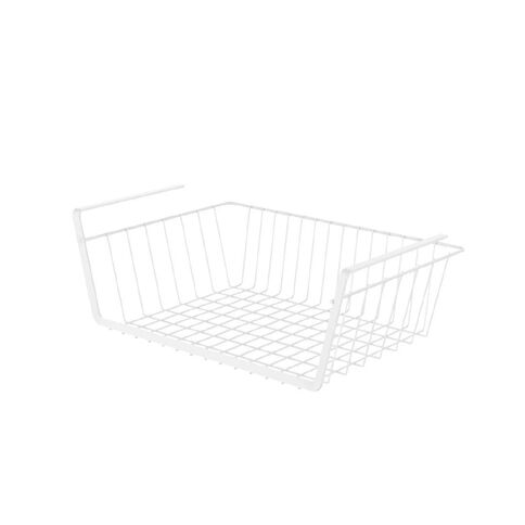 Living & Co Undershelf Basket 40cm x 26cm x 14cm White