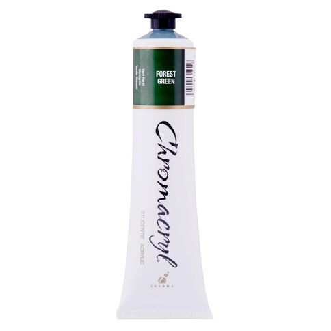 Chromacryl Acrylic Paint Forest Green 75ml